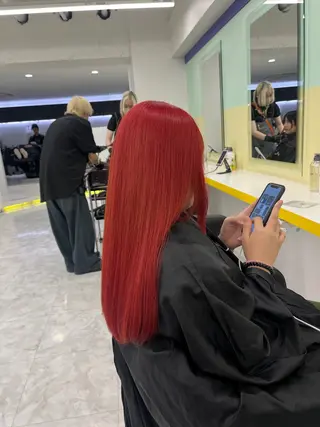 ロング カラー ヘアアレンジ 🎀Girly艶髪カ ラー🎀Harukaのヘアスタイル