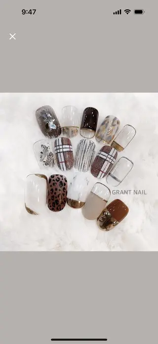 ネイル GRANT NAIL和歌山店所属・浜名 果音のネイルデザイン