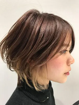 ショート 江崎 わか子のヘアスタイル