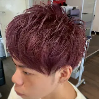 ショート カラー 西尾 太郎のヘアスタイル