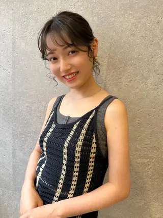 ヘアアレンジ 🩰 柔らかいカラー tomomi🌛のヘアスタイル