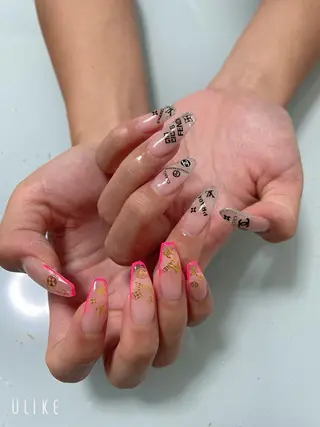 キッズ 🌙🫧CHARME (RUKA)🦋🫧のネイルデザイン