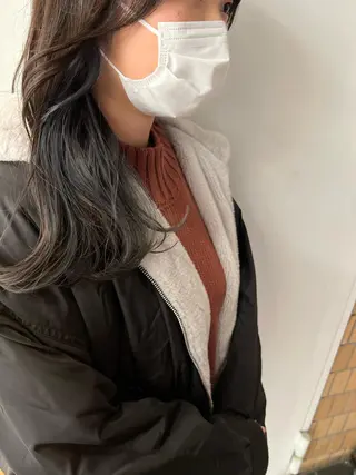 セミロング 🍃透明感スタイル yu-ka🍃のヘアスタイル