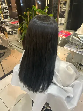 ロング 森山 愛有菜のヘアスタイル