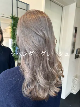 セミロング Hanna by W_SALONのヘアスタイル