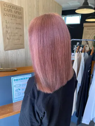 ミディアム ～lynn～Moana by HEADLIGHT 武蔵小杉２号店【リン モアナ バイ ヘッドライト】所属・Tomoya 次世代ブリーチ🕊のヘアスタイル