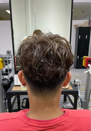 ショート パーマ メンズ 【メンズ特化】岩瀬 武【メンズパーマ】のヘアスタイル