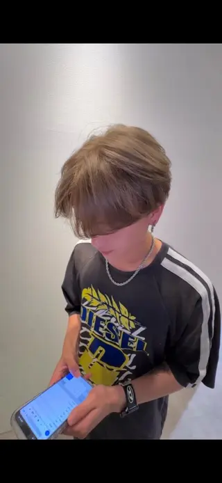 豆田 祐人のヘアスタイル