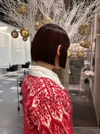 ショート 中原 優美のヘアスタイル