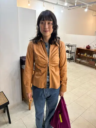 ミディアム NOUN所属・eri kinjoのヘアスタイル