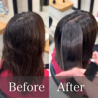 セミロング 中村 紺汰のヘアスタイル