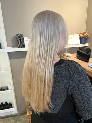 ロング カラー daiki 原宿のヘアスタイル