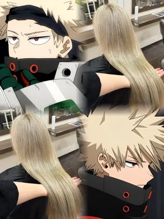 ロング カラー designcolo r/似合わせNOKAのヘアスタイル