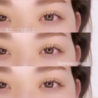 マツエク・マツパ ponopipi 小倉店のマツエク・マツパデザイン