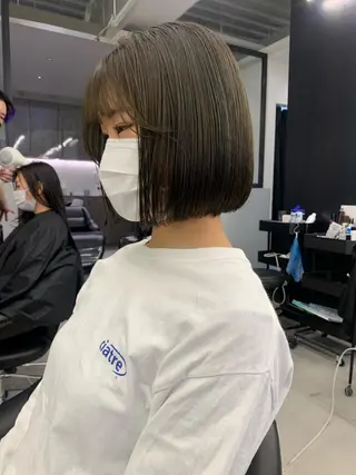 ショート カラー kimika🥑 メンズ/髪質改善のヘアスタイル