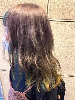 ミディアム カラー 立川/シールエクステ /みづきのヘアスタイル
