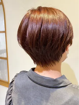 ショート 名嘉 穂乃花のヘアスタイル