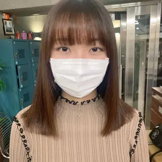 ミディアム 土屋かすみ✁︎. ꙳ 姫カットのヘアスタイル