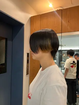 ショート 🪞表参道パーマ Nikachi🪞のヘアスタイル