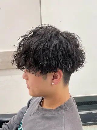 ショート パーマ メンズ メンズ特化🔥 金子直斗のヘアスタイル