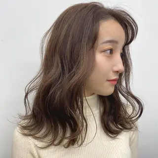 セミロング カラー eight  shinjuku所属・海外ヘア スタイルRIOのヘアスタイル