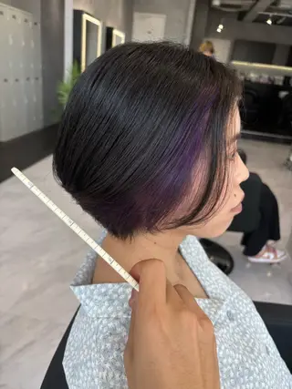 ショート CS made by SHACHU 栄所属・山田 瑛司のヘアスタイル