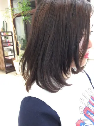 ミディアム いけだ ゆうのヘアスタイル