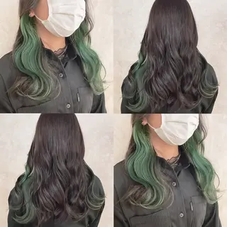 カラー 渋谷:インナーカラー ／🍒エリカ🍒のヘアスタイル