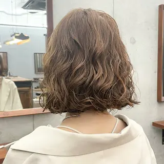 ショート パーマ ✂︎ウルフ・ショート ✂︎MIKUNIのヘアスタイル