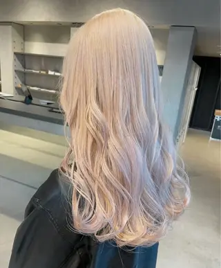 ロング カラー 🌷ハイトーン特化 美容師🌷のヘアスタイル