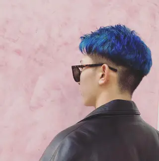 ショート カラー メンズ 🪐SOURCE 塚口 シマブクロ🪐のヘアスタイル