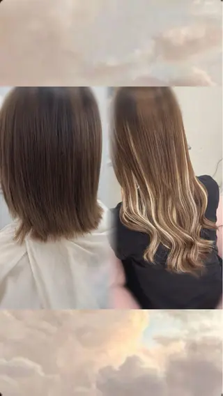 ロング Nene エクステモデル募集中のヘアスタイル