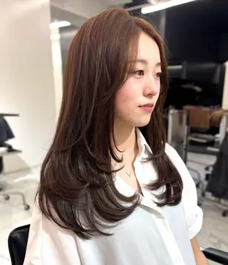 ロング カラー 大人韓国ヘア 渋谷/Satsukiのヘアスタイル