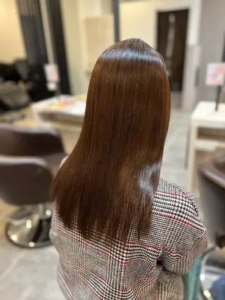 ロング まとまるツヤ髪カット ┆Naruのヘアスタイル