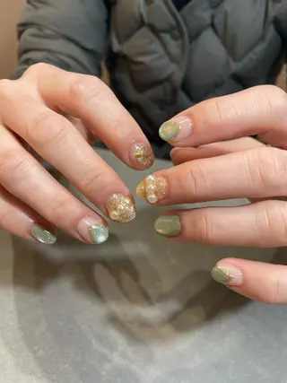 ショート colorer suuuのネイルデザイン