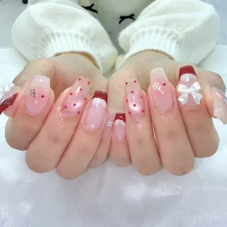 ネイル 【大垣ネイル】 ゆうか🩵のネイルデザイン