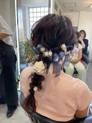 ヘアアレンジ ARARE HAIR みゆきのヘアスタイル