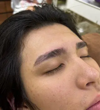 メンズ アイブロウ airi🌺アレンジ &コーンロウ✨のヘアスタイル