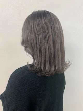 セミロング メンズレディース お任せください伊織のヘアスタイル