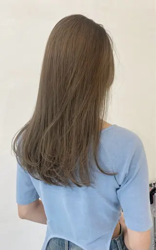 セミロング 透明感カラー/メンズ 特化kazumaのヘアスタイル