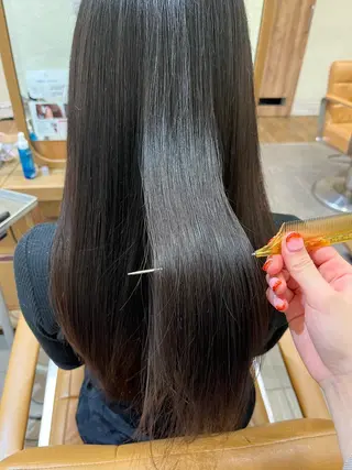 ロング 松野 心音のヘアスタイル