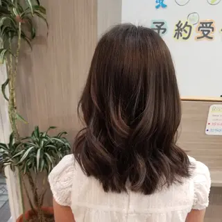 ミディアム 暖色🍎透明感カラー 🩵小林かりんのヘアスタイル