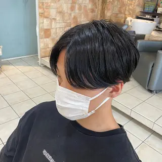 ショート パーマ メンズ メンズパーマ/ メッシュ😎タクミのヘアスタイル