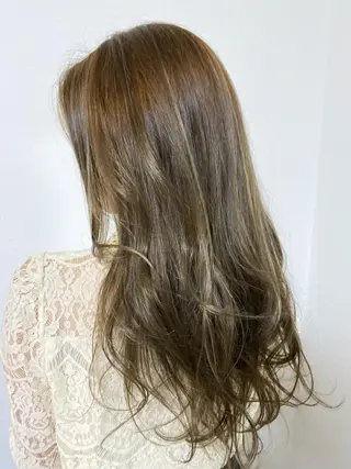 ロング カラー 韓国レイヤー/ 顔周り💕田中将吾のヘアスタイル