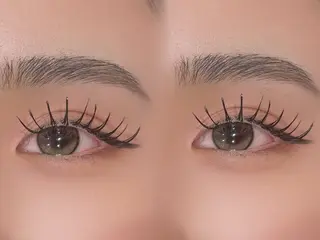 マツエク・マツパ ハルカ🎀グレージュ /マツエクꨄ︎のマツエク・マツパデザイン