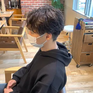 パーマ メンズ メンズパーマ&メンズ 縮毛矯正ならヒラノのヘアスタイル