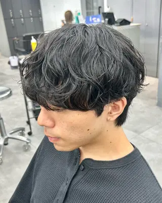 パーマ メンズ 韓国メンズヘア 🇰🇷つかさのヘアスタイル