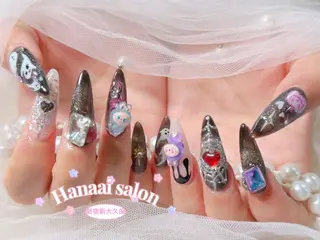 ネイル Hanaai 新大久保店　あすかのネイルデザイン