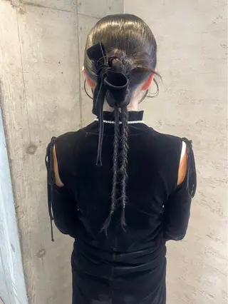 ロング ヘアアレンジ Reve resort所属・美髪× ヘアセット✨Araiのヘアスタイル