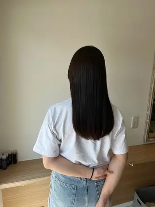 ロング 島木 琉矢のヘアスタイル